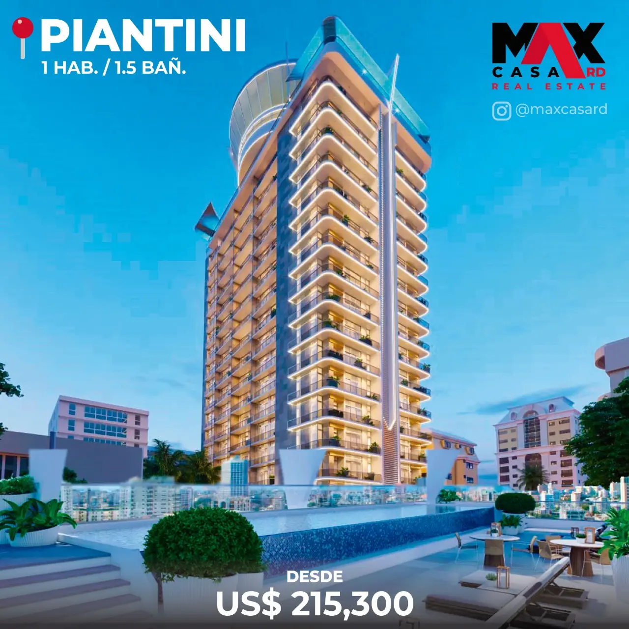 🏙️ EVEREST TOWER | Lujo y Tecnología en el Corazón de Piantini