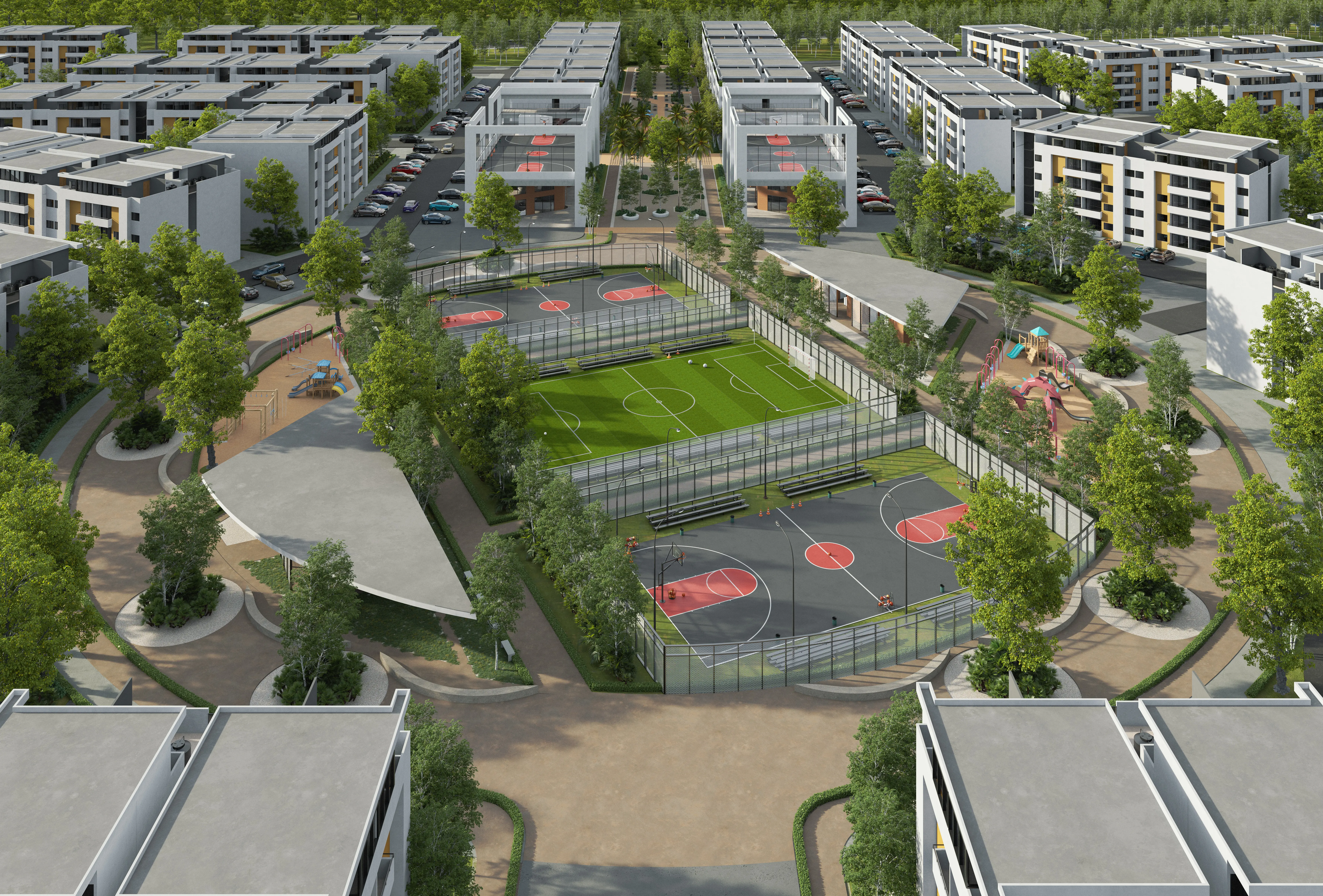 🏢🌳 Residencial LP12 – Avenida Ecológica, Santo Domingo Este 🏀🔒