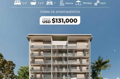 🏙️ TORRE MODERNA EN LA ZONA UNIVERSITARIA