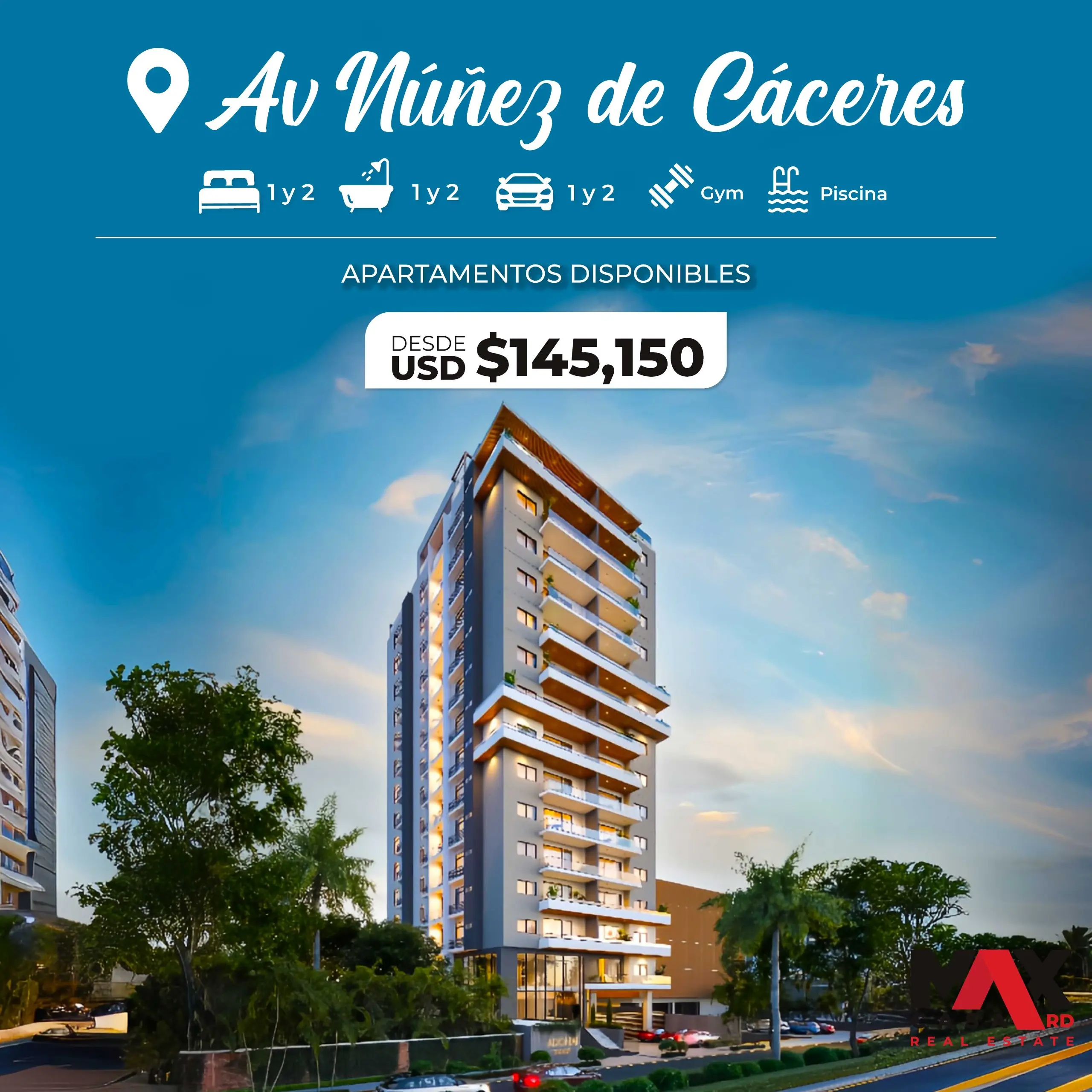 🏢 Adonai XXXVI – Tu Apartamento en la Prestigiosa Avenida Núñez de Cáceres