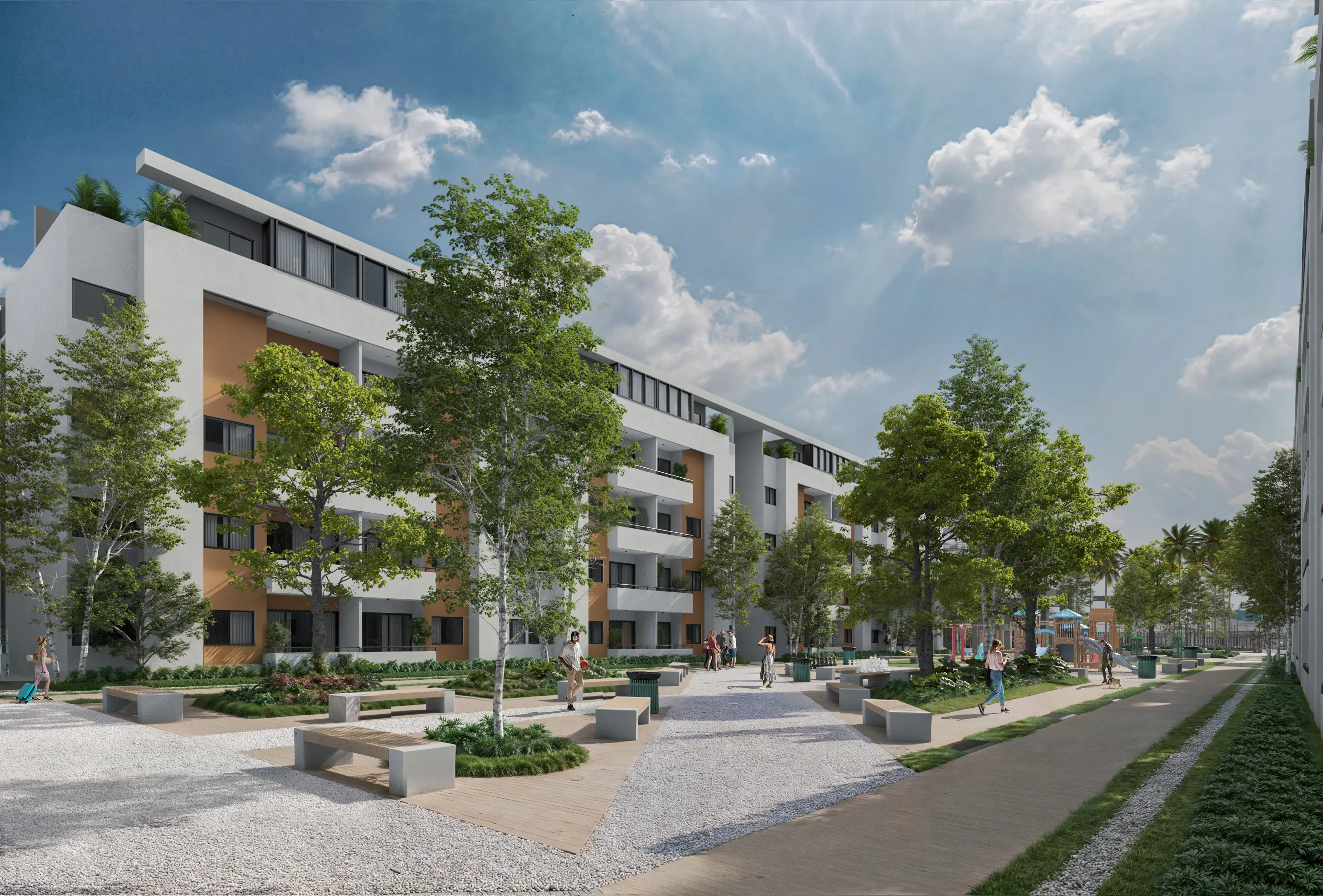 🏢🌳 Residencial LP12 – Avenida Ecológica, Santo Domingo Este 🏀🔒