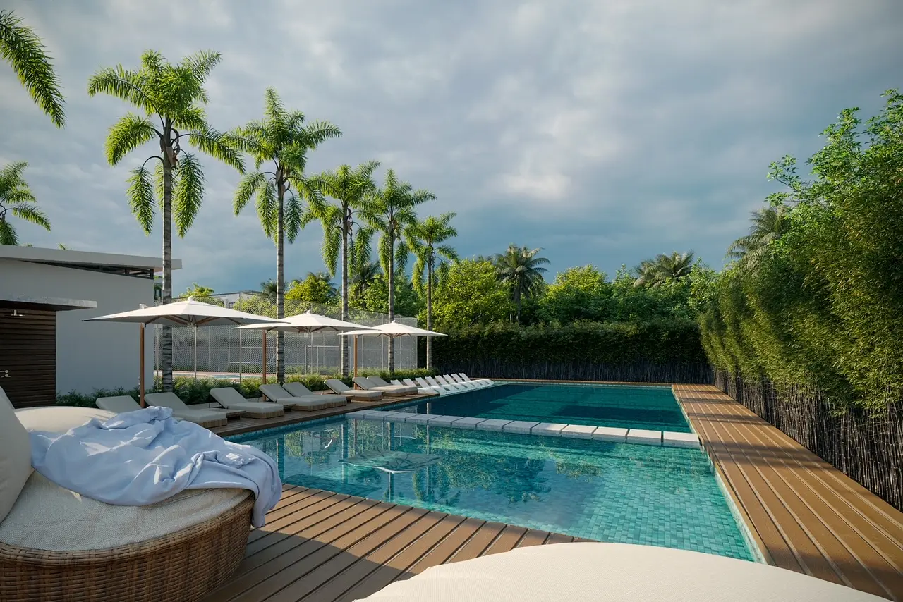 Green Residences I – Apartamentos en Ciudad Juan Bosch con Piscina