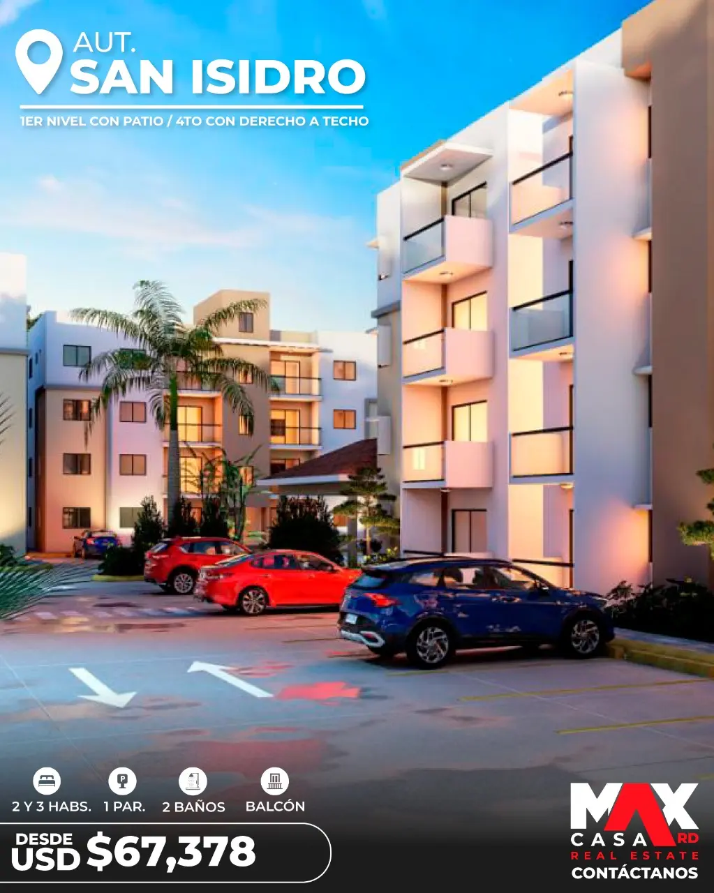 Vive en San Isidro: Apartamentos Modernos con Grandes Facilidades.🏡✨